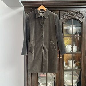 J.Crew Vintage Velvet Coat